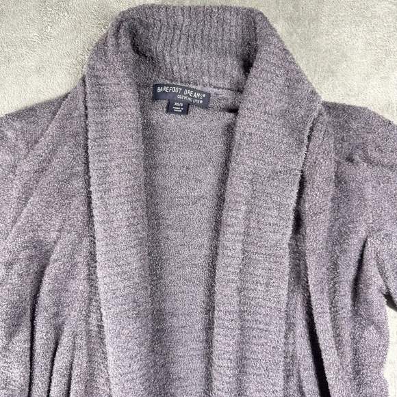 Barefoot Dreams CozyChic Lite Open Front Cardigan Size XS/S Long Sleeve - Picture 4 of 12